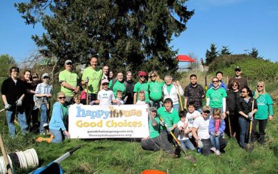 Happy House Earth Day Action in Seattle