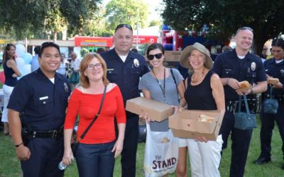 Happy House Founder Nancy Cartwright Joins National Night Out