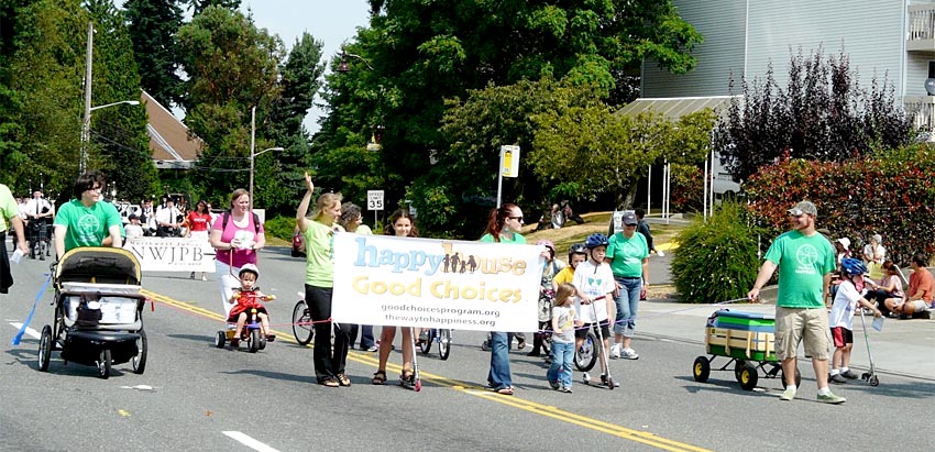 Seattle chapter in parade