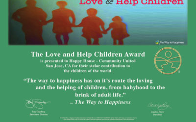 Happy House Community United Helps Children—Award