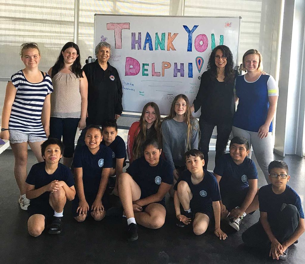 Tutors from Delphi Academy Get a Big Thank You