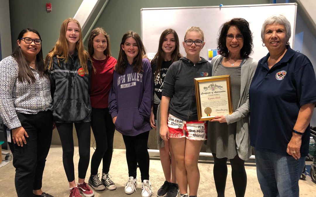 Councilwoman Awards Delphi Students for Helping Happy House