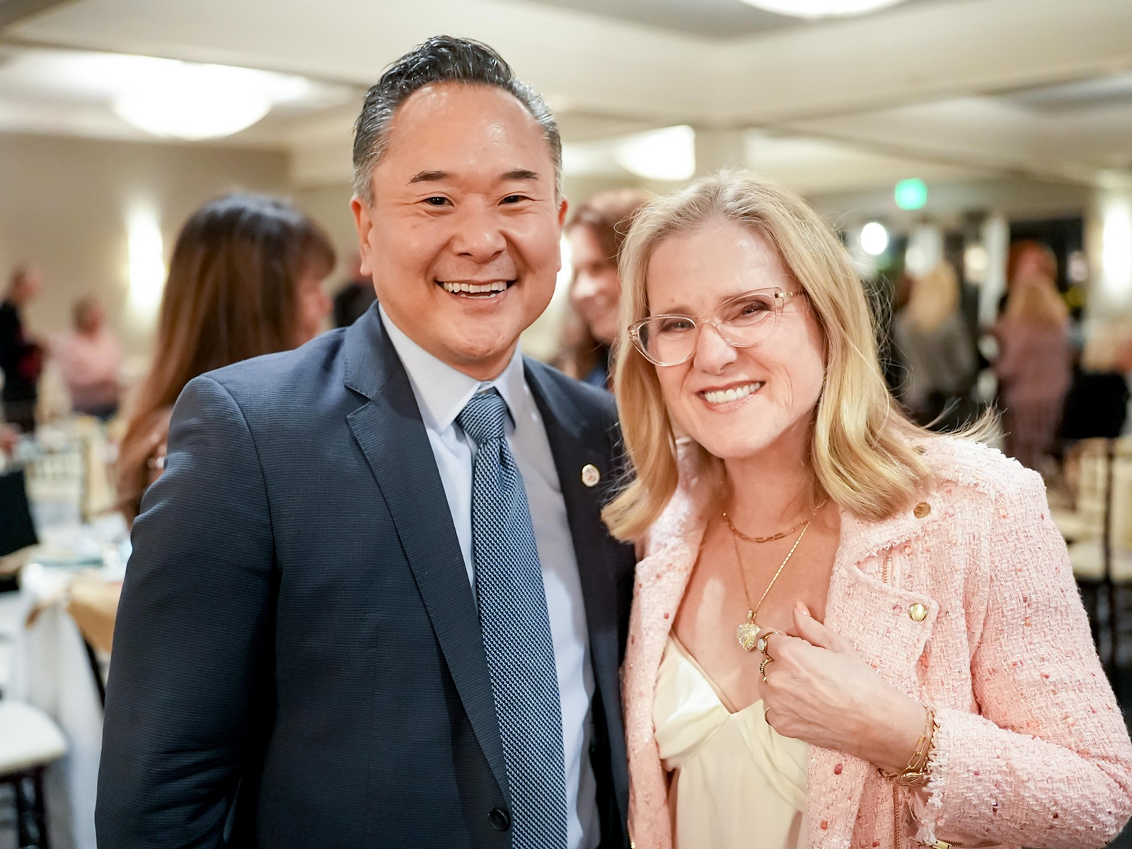 Nancy Cartwright was the keynote speaker at the North Valley Regional Chamber of Commerce Installation Dinner.