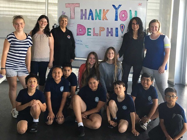 Tutors from Delphi Academy Get a Big Thank You